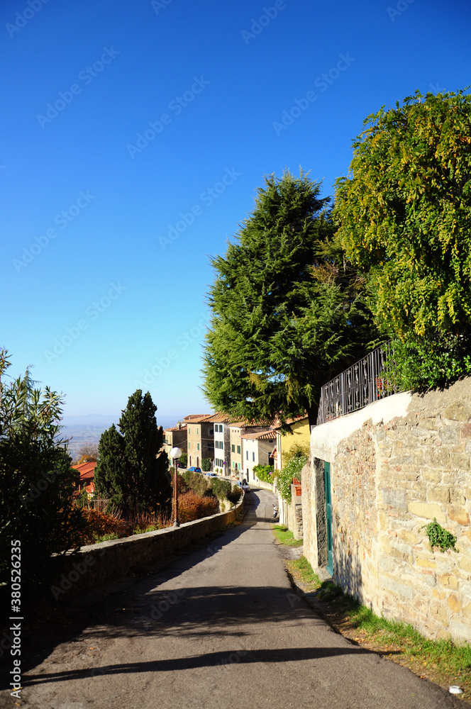 Country road in Siena, Florence, Italy. Country road in Siena, Florence, Italy.