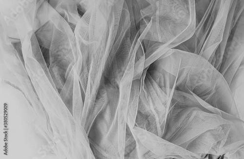 Photos grey tulle fabric texture