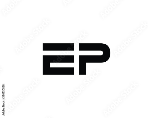 EP PE LETTER LOGO DESIGN VECTOR TEMPLATE. EP PE LOGO DESIGN.