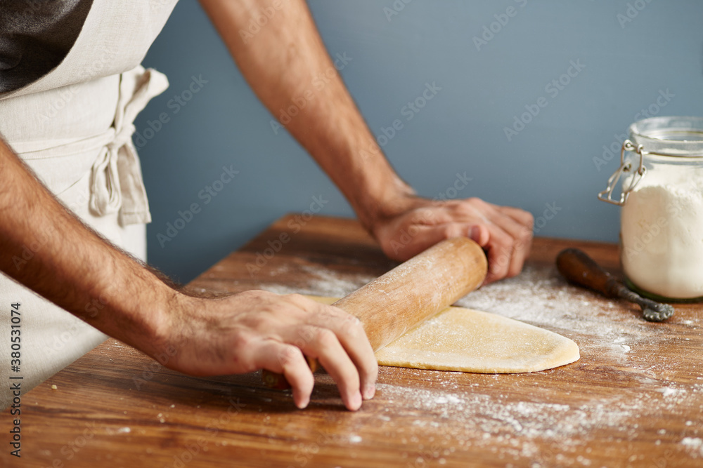Preparing homemade fresh pasta Preparing homemade fresh pasta