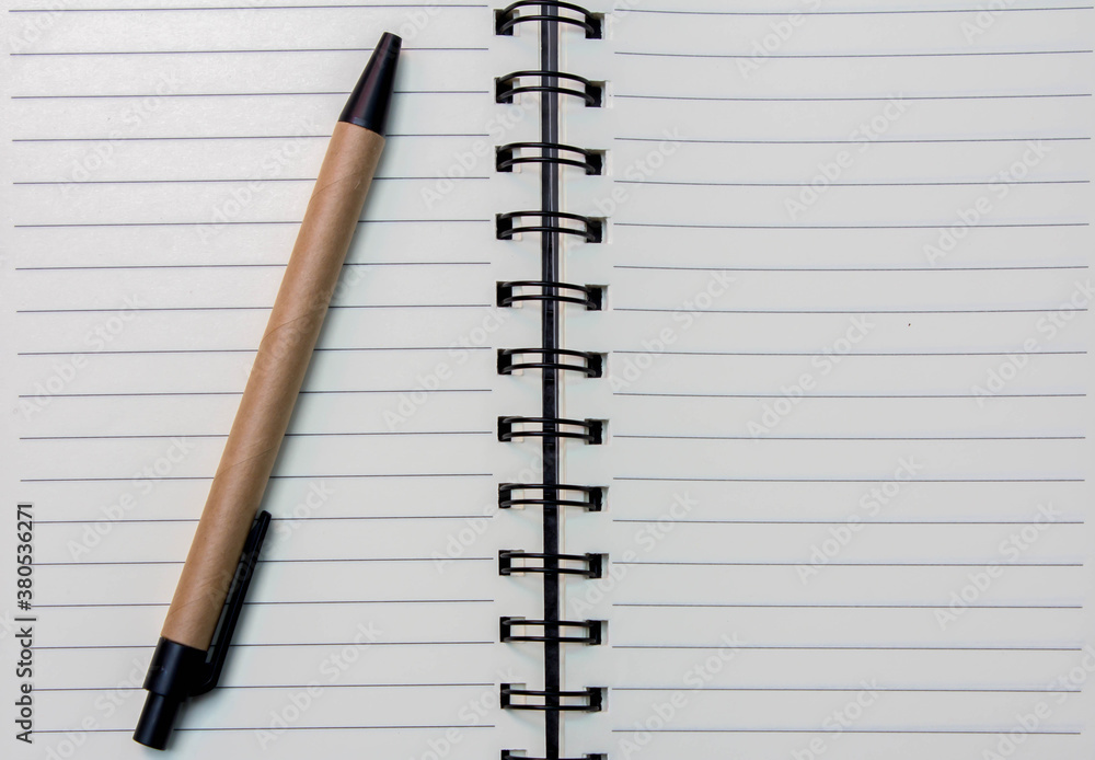 Note pad and pen Note pad and pen