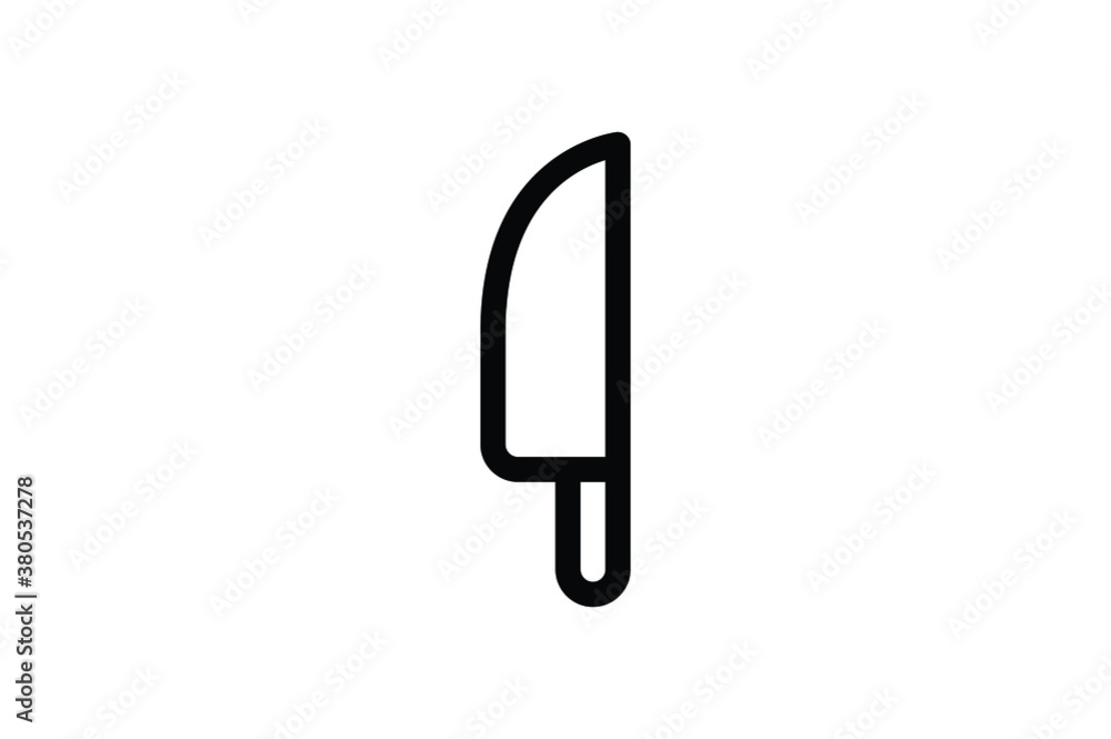 Kitchen Icon - Knife Kitchen Icon - Knife