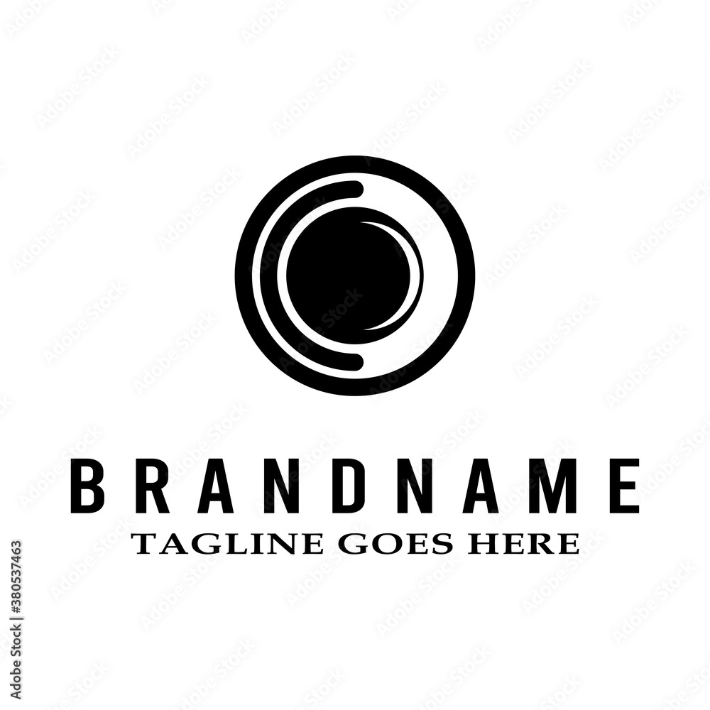 camera photography logo icon vector template. camera photography logo icon vector template.