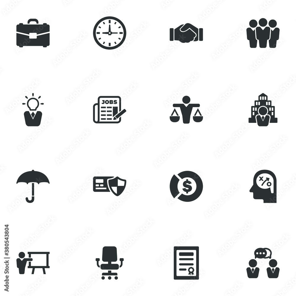 Business icons - Set 1