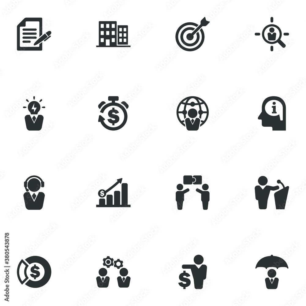 Business icons - Set 3 Business icons - Set 3