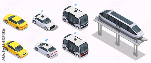 Smart City Vehicles Set
