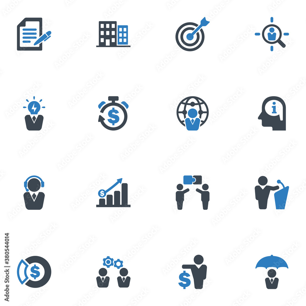 Business icons - Set 3 Business icons - Set 3