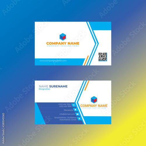 Creative Business card attreactive colour 