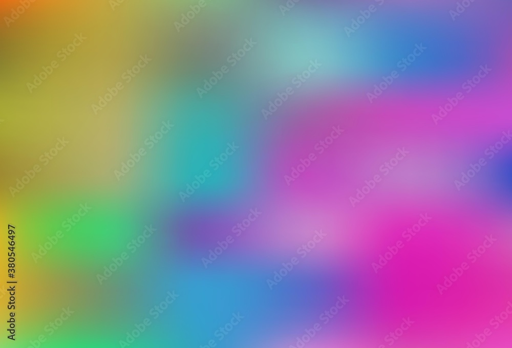 Obraz premium Light Multicolor vector colorful blur backdrop.