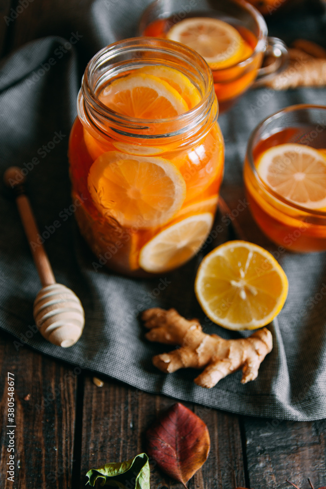 Ginger Lemon Tea Ginger Lemon Tea