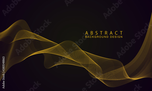 Abstract wave background.