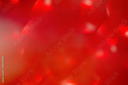 abstract red blurred bokeh background