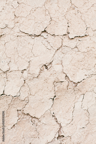 Cracked Tan Wall
