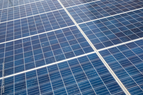 Solar panels Renewable energy with photovoltaic panels.
