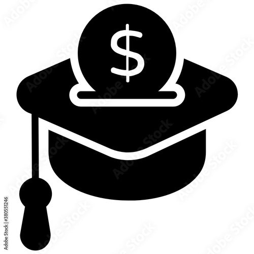 
Trendy flat vector of educational grants
