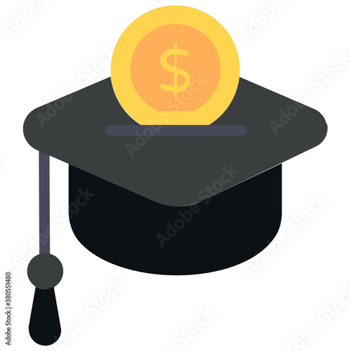 
Trendy flat vector of educational grants
