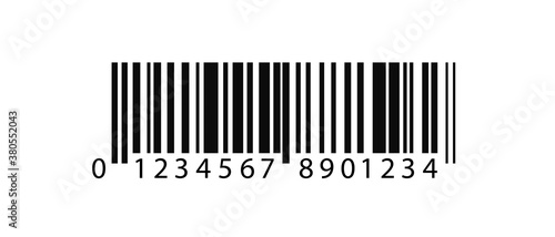 Barcode Icon - Vector Illustration - Isolated On White Background