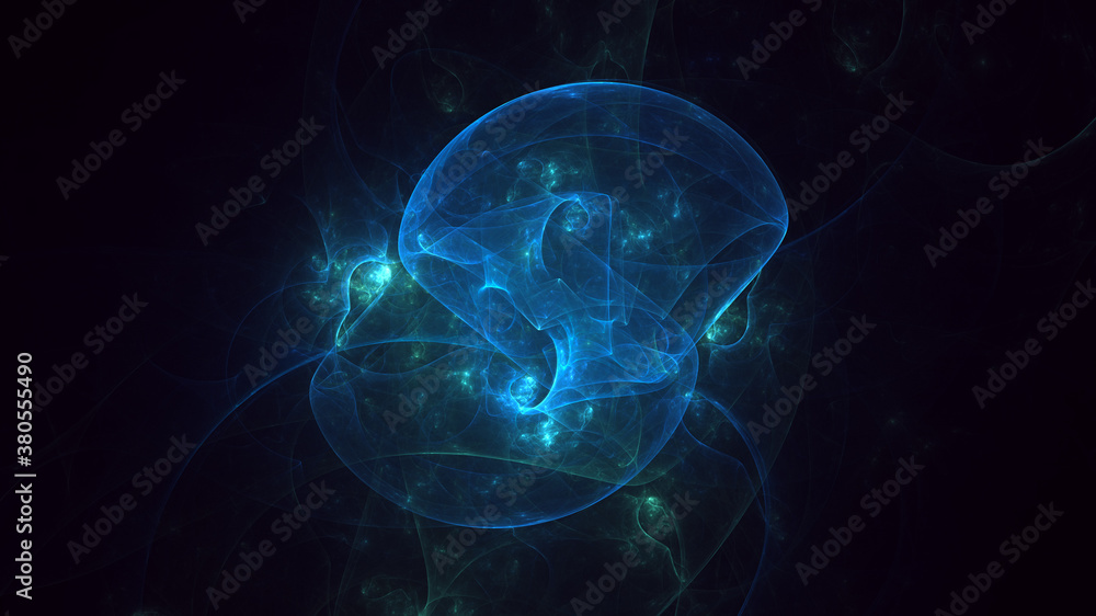 3D rendering abstract multicolor fractal light background 3D rendering abstract multicolor fractal light background