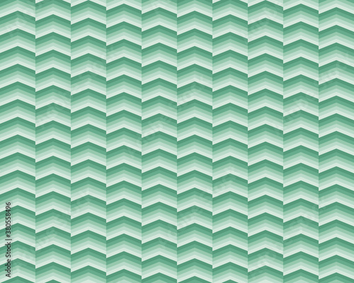 The Green Arrows Fabric Patterns, Abstract Colorful Folded Sheet Background