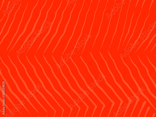 Salmon filet seamless vector texture. Repeating pattern for seafood design. The muscle tissue of the fish, cut off on both sides of the carcass. Soft red with a fiber texture of salmon or other fish.