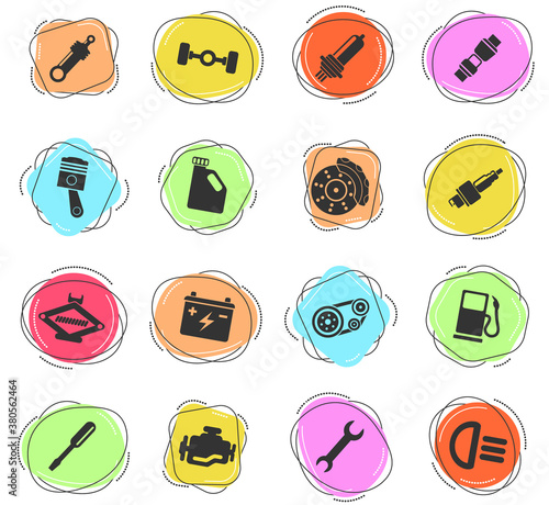 Auto Service Icons