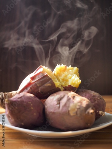 유기농 뿌리작물, 군고구마