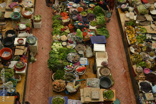 Pasar Siti Khadijah, main market in Kota Bharu, Kelantan Malaysia. photo