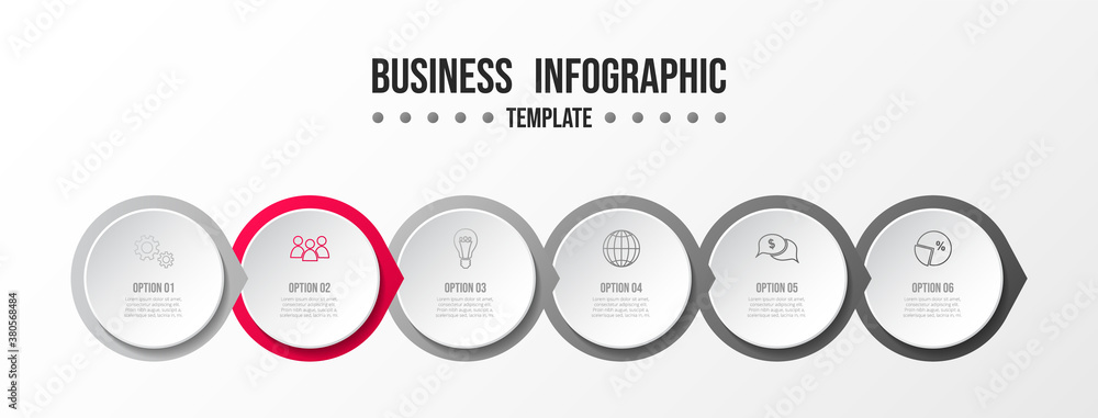Gray flow chart with business icons. Infographic template. Vector Gray flow chart with business icons. Infographic template. Vector