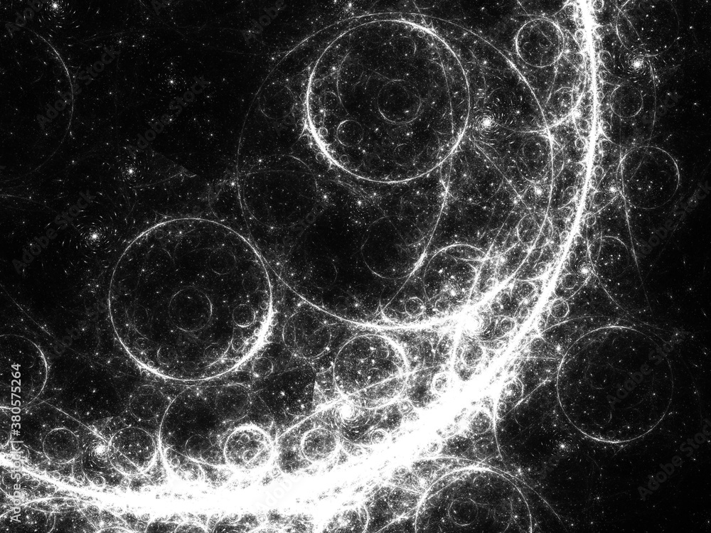 Naklejka premium Imaginatory fractal background Image