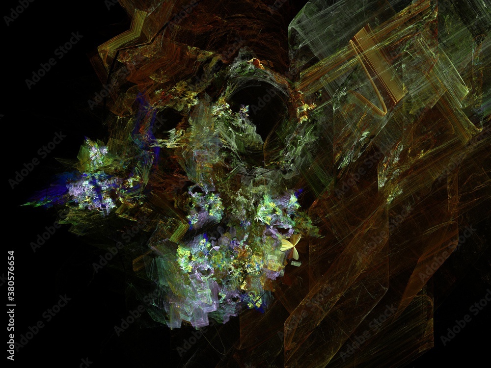 Obraz premium Imaginatory fractal background Image