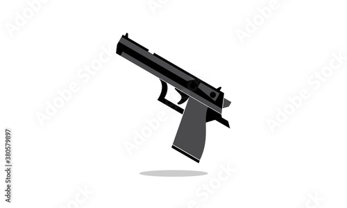 Gun illustration vector design