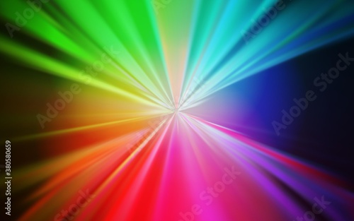 Light Multicolor vector blurred background. Shining colored illustration in smart style. Elegant background for a brand book.