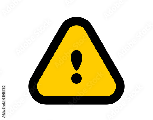 Alert icon with the exclamation sign