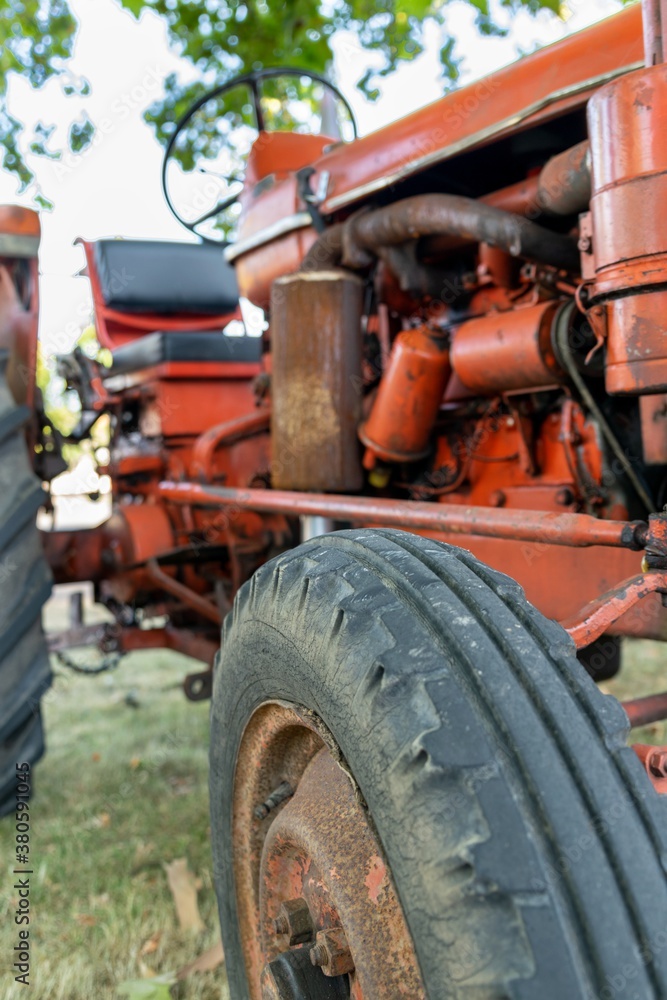 old rusty tractor old rusty tractor