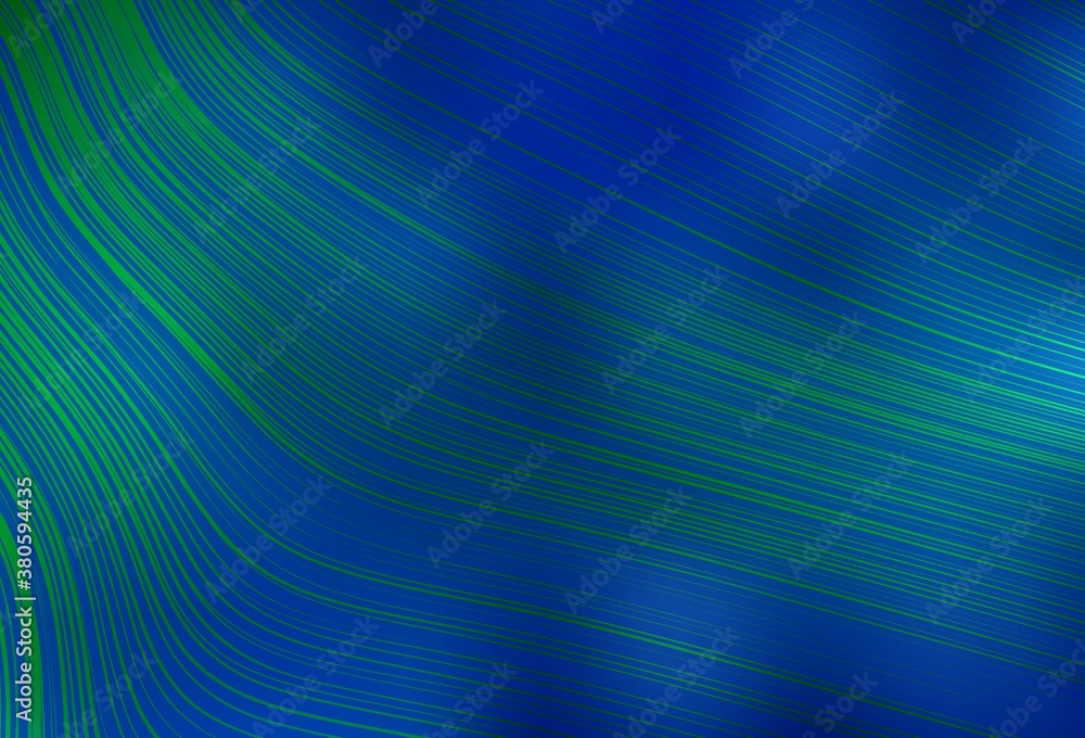 Light BLUE vector blurred shine abstract background. Light BLUE vector blurred shine abstract background.