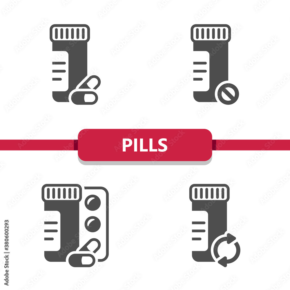 Pills Icons Pills Icons