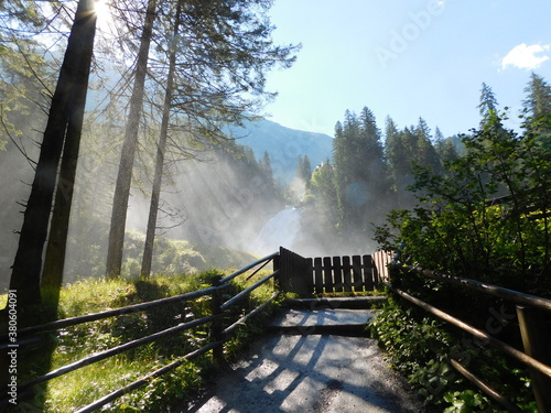 waterfall in austria krimmel photo