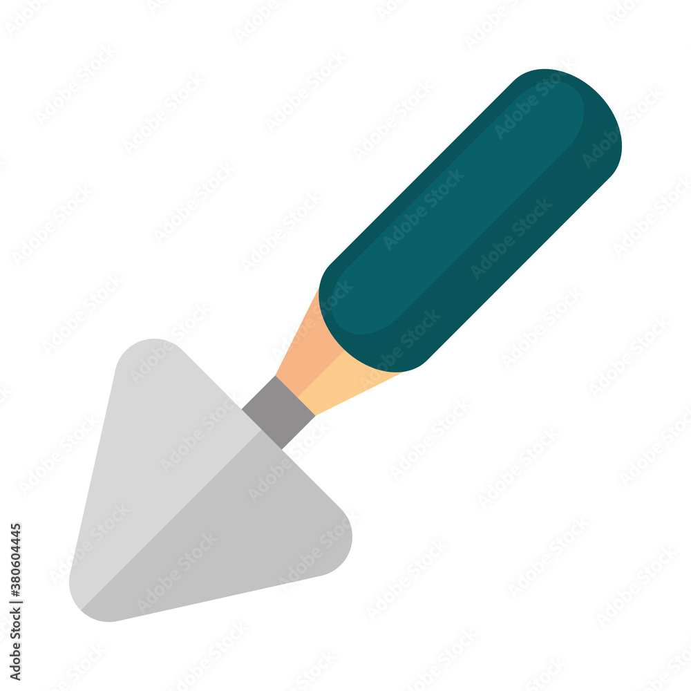 gardening, spade tool handle object flat icon style gardening, spade tool handle object flat icon style