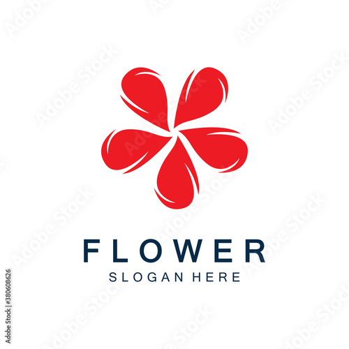 flowers design vector for spa, boutique, beauty salon, cosmetician, shop, yoga class, hotel and resort