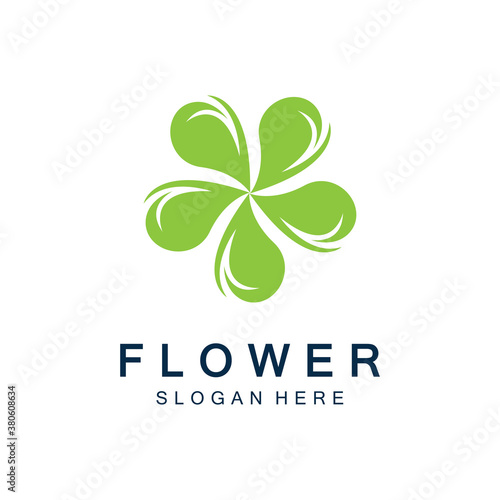 flowers design vector for spa, boutique, beauty salon, cosmetician, shop, yoga class, hotel and resort
