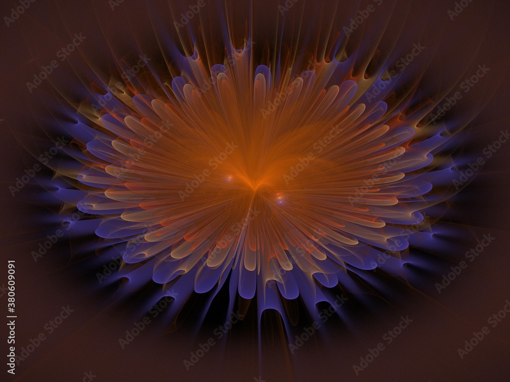 Imaginatory fractal background Image Imaginatory fractal background Image