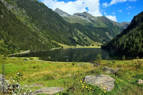 Austrian Alps-view on the lake Riesachsee photo