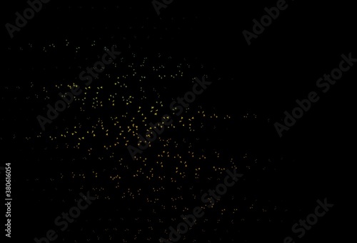 Dark Green, Yellow vector template with crystals, triangles.