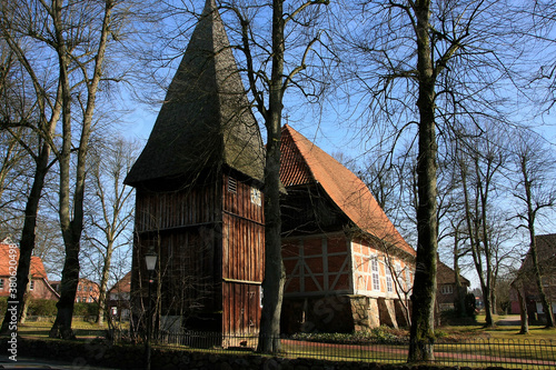 Heidekirche St.Stephanus in Egestorf. Egestorf, Niedersachsen, Deutschland, Europa © Klaus Nowottnick