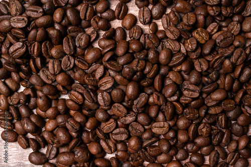 coffee beans close up