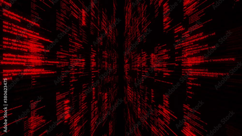 Vidéo Stock Abstract hackers attack, technology and connection concept ...