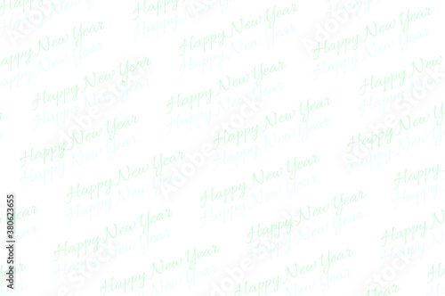 Plain minimal simple Happy New Year Background. 