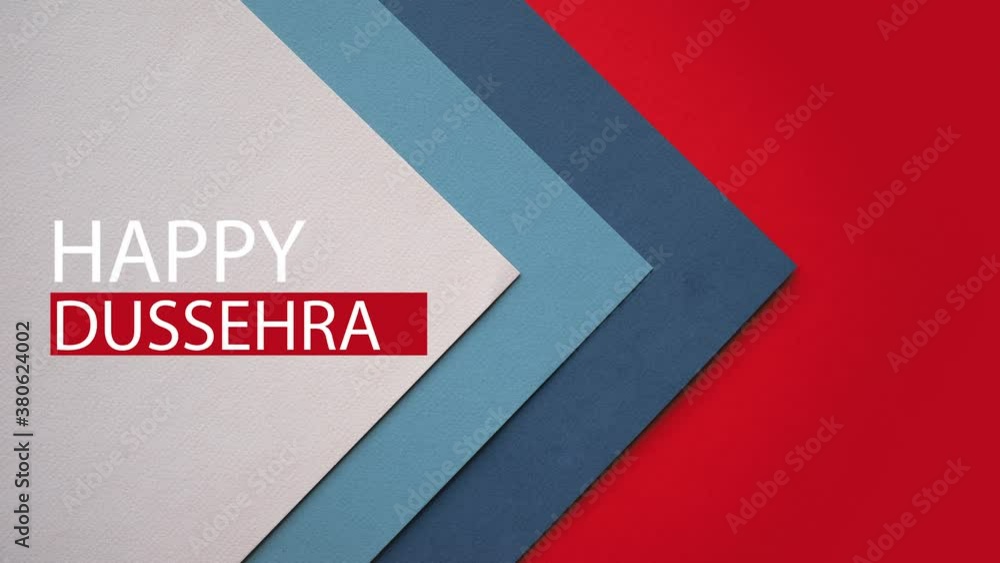 happy Dussehra red arrow background