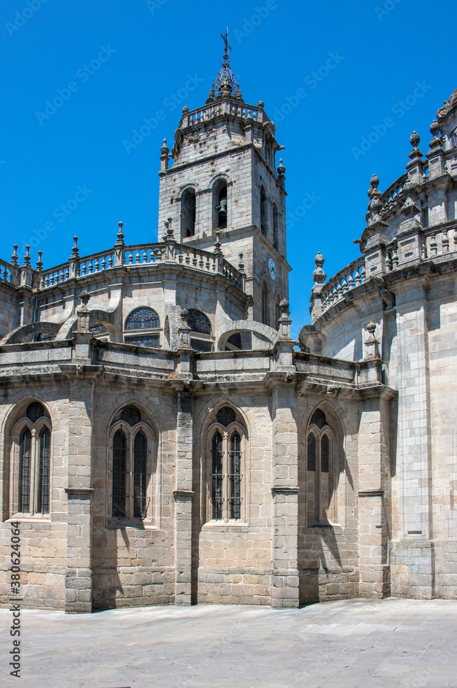 cathedral in Lugo (in Spanish Catedral de Santa María de Lugo) Northern Spain Galicia 