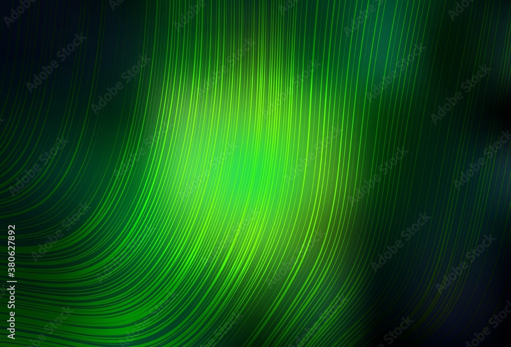 Dark Green vector abstract layout. Dark Green vector abstract layout.